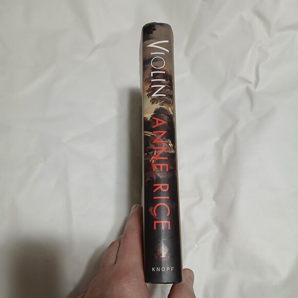 Anne Rice Violin 1st Edition 1997 Hardcover Book with Dust Jacket Vampire Ghost - Picture 6 of 7